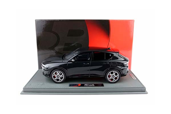 ALFA ROMEO TONALE VELOCE PLUG-IN HYBRID BLACK ALFA / АЛЬФА РОМЕО ТОНАЛЕ ВЕЛОКЕ ПЛУГ-ИН ХИБРИД АЛФА 1:18 ЧЕРНЫЙ — фото 6