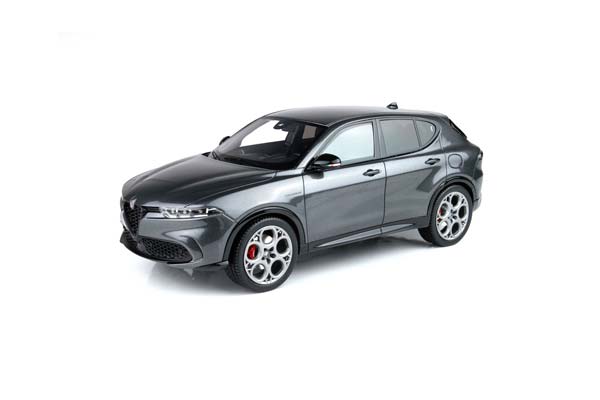 ALFA ROMEO TONALE VELOCE PLUG-IN HYBRID GRIGIO VESUVIO / АЛЬФА РОМЕО ТОНАЛЕ ВЕЛОКЕ ПЛУГ-ИН ХИБРИД ВЕСУВИО 1:18 СЕРЫЙ — фото 3