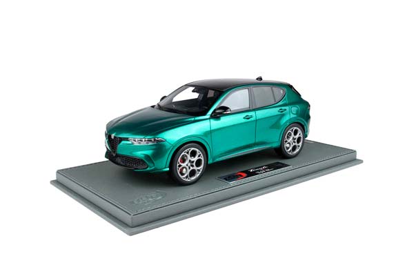 ALFA ROMEO TONALE TRIBUTO PLUG-IN HYBRID GREEN MONTREAL / АЛЬФА РОМЕО ТОНАЛЕ ТРИБУТО ПЛУГ-ИН ХИБРИД МОНТРЕАЛ 1:18 ЗЕЛЕНЫЙ