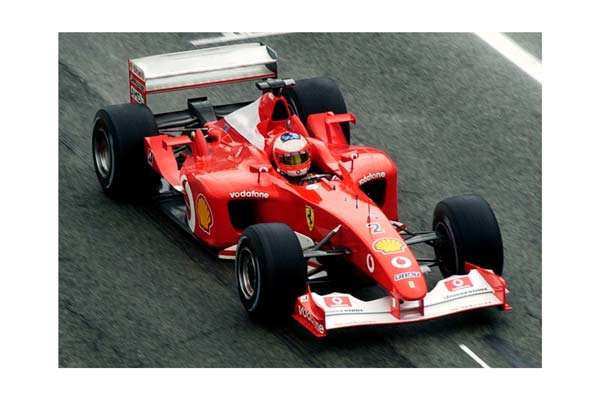 FERRARI F2002 GP SAN MARINO BARRICHELLO - 2ND POSITION / ФЕРРАРИ Ф2002 ГРАН-ПРИ САН МАРИНО БАРРИКХЕЛЛО 1:18