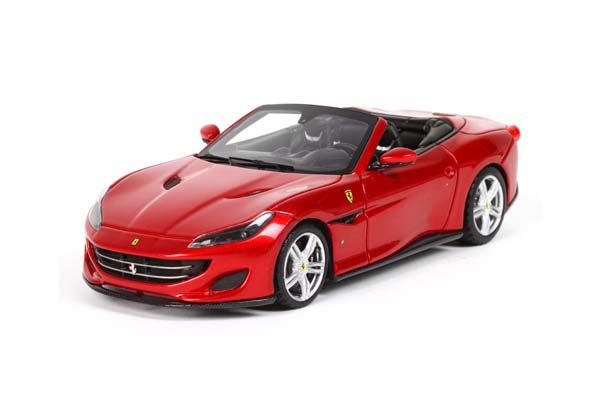 FERRARI PORTOFINO SPIDER VERSION ROSSO PORTOFINO / ФЕРРАРИ ПОРТОФИНО СПАЙДЕР ВЕРСИОН ПОРТОФИНО 1:43 КРАСНЫЙ — фото 4
