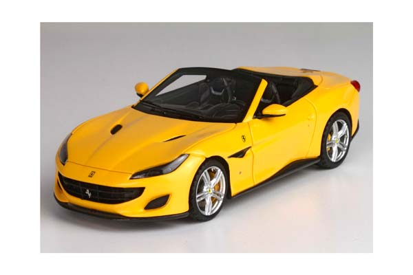 FERRARI PORTOFINO SPIDER VERSION YELLOW MODENA 4305 / ФЕРРАРИ ПОРТОФИНО СПАЙДЕР ВЕРСИОН 4305 1:43 ЖЕЛТЫЙ — фото 3
