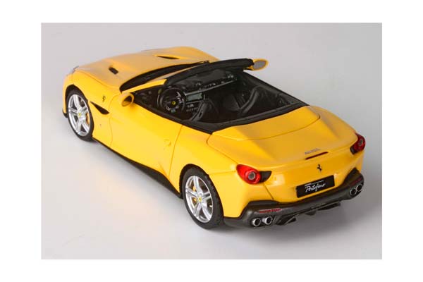 FERRARI PORTOFINO SPIDER VERSION YELLOW MODENA 4305 / ФЕРРАРИ ПОРТОФИНО СПАЙДЕР ВЕРСИОН 4305 1:43 ЖЕЛТЫЙ — фото 6