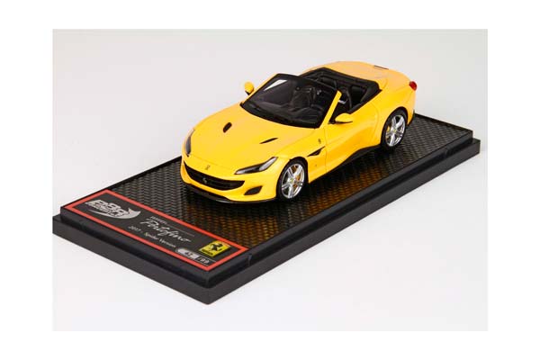 FERRARI PORTOFINO SPIDER VERSION YELLOW MODENA 4305 / ФЕРРАРИ ПОРТОФИНО СПАЙДЕР ВЕРСИОН 4305 1:43 ЖЕЛТЫЙ