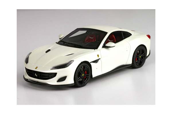 FERRARI PORTOFINO CLOSED ROOF FUJI WHITE / ФЕРРАРИ ПОРТОФИНО ЗАКРЫТАЯ КРЫША ФУДЖИ 1:43 БЕЛЫЙ — фото 4