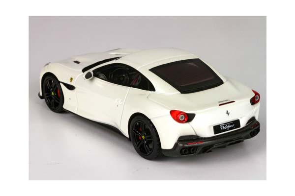 FERRARI PORTOFINO CLOSED ROOF FUJI WHITE / ФЕРРАРИ ПОРТОФИНО ЗАКРЫТАЯ КРЫША ФУДЖИ 1:43 БЕЛЫЙ — фото 5