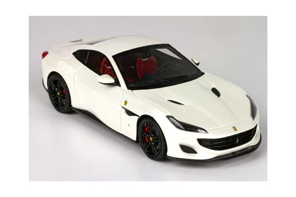 FERRARI PORTOFINO CLOSED ROOF FUJI WHITE / ФЕРРАРИ ПОРТОФИНО ЗАКРЫТАЯ КРЫША ФУДЖИ 1:43 БЕЛЫЙ — фото 6
