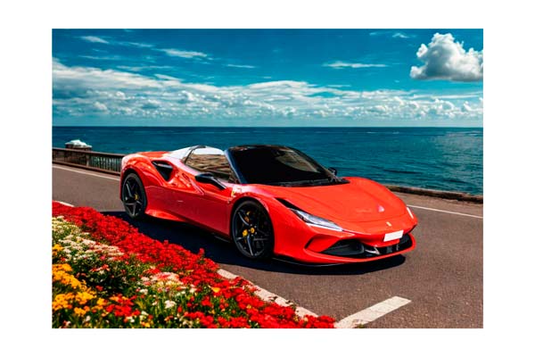 FERRARI F8 TRIBUTO SPIDER ROSSO CORSA / ФЕРРАРИ Ф8 ТРИБУТО СПАЙДЕР 1:43 КРАСНЫЙ