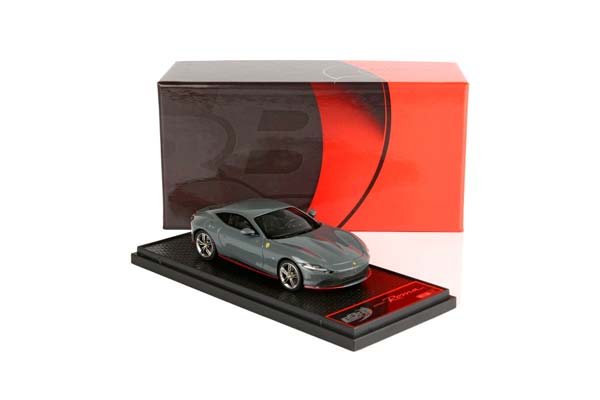 FERRARI ROMA 2019 MEDIUM GREY / ФЕРРАРИ РОМА 2019 МЕДИУМ 1:43 СЕРЫЙ — фото 6