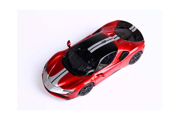FERRARI SF90 STRADALE PACK FIORANO RED FIRE / ФЕРРАРИ СФ90 СТРАДАЛЕ ПАКК ФИРЕ 1:43 КРАСНЫЙ — фото 7