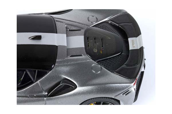 FERRARI SF90 STRADALE PACK FIORANO METALLIC IRON GREY / ФЕРРАРИ СФ90 СТРАДАЛЕ ПАКК МЕТАЛЛИК ИРОН 1:43 СЕРЫЙ — фото 8