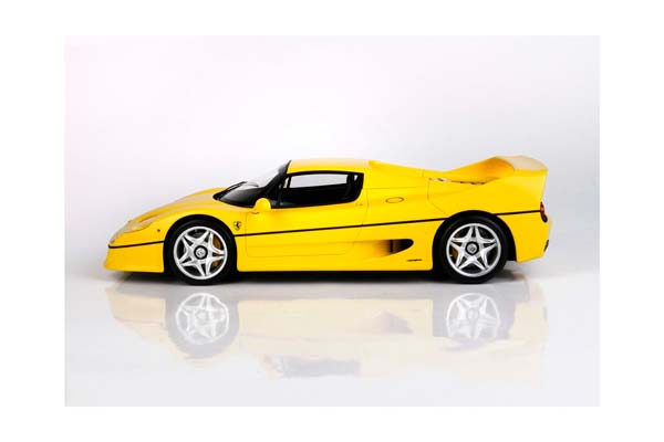 FERRARI F50 COUPÉ GIALLO / ФЕРРАРИ Ф50 КОУПÉ 1:43 ЖЕЛТЫЙ — фото 2
