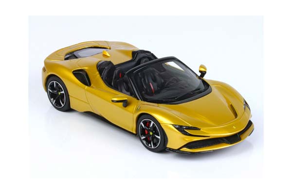 FERRARI SF90 SPIDER YELLOW MONTECARLO / ФЕРРАРИ СФ90 СПАЙДЕР МОНТЕКАРЛО 1:43 ЖЕЛТЫЙ — фото 4