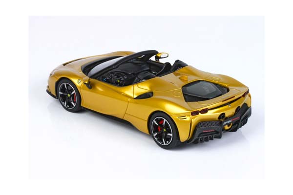 FERRARI SF90 SPIDER YELLOW MONTECARLO / ФЕРРАРИ СФ90 СПАЙДЕР МОНТЕКАРЛО 1:43 ЖЕЛТЫЙ — фото 6