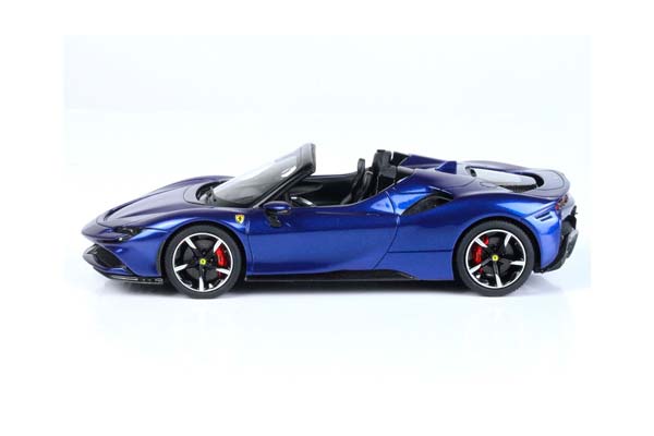 FERRARI SF90 SPIDER BLU ELETTRICO METAL / ФЕРРАРИ СФ90 СПАЙДЕР ЕЛЕТТРИКО МЕТАЛ 1:43 СИНИЙ — фото 5