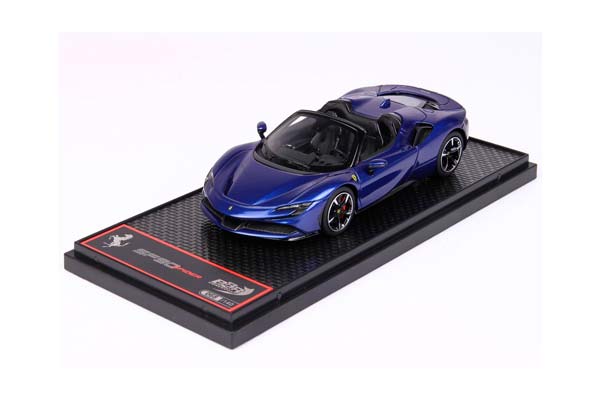 FERRARI SF90 SPIDER BLU ELETTRICO METAL / ФЕРРАРИ СФ90 СПАЙДЕР ЕЛЕТТРИКО МЕТАЛ 1:43 СИНИЙ