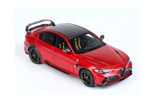 ALFA ROMEO GIULIA GTAM ROSSO GTA - YELLOW BELTS / АЛЬФА РОМЕО ДЖУЛИЯ ГТАМ ГТА 1:43 КРАСНЫЙ — фото 4