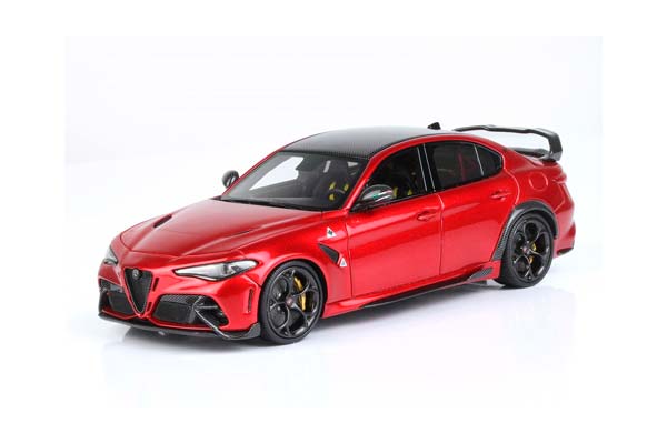 ALFA ROMEO GIULIA GTAM ROSSO GTA - YELLOW BELTS / АЛЬФА РОМЕО ДЖУЛИЯ ГТАМ ГТА 1:43 КРАСНЫЙ — фото 6