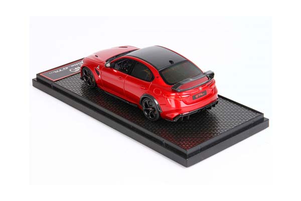 ALFA ROMEO GIULIA GTAM ROSSO GTA - YELLOW BELTS / АЛЬФА РОМЕО ДЖУЛИЯ ГТАМ ГТА 1:43 КРАСНЫЙ — фото 2
