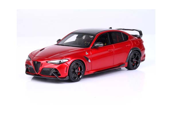 ALFA ROMEO GIULIA GTAM ROSSO GTA ROLL BAR ROSSO GTA BRAKES RED / АЛЬФА РОМЕО ДЖУЛИЯ ГТАМ ГТА РОЛЛ БАР ГТА БРАКЕС 1:43 КРАСНЫЙ — фото 3