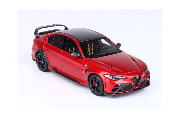 ALFA ROMEO GIULIA GTAM ROSSO GTA ROLL BAR ROSSO GTA BRAKES RED / АЛЬФА РОМЕО ДЖУЛИЯ ГТАМ ГТА РОЛЛ БАР ГТА БРАКЕС 1:43 КРАСНЫЙ — фото 5