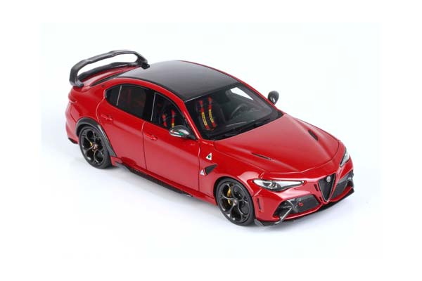 ALFA ROMEO GIULIA GTAM - RED BELTS ROSSO COMPETIZIONE / АЛЬФА РОМЕО ДЖУЛИЯ ГТАМ 1:43 КРАСНЫЙ — фото 3