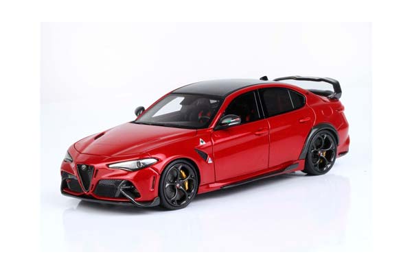 ALFA ROMEO GIULIA GTAM - RED BELTS ROSSO COMPETIZIONE / АЛЬФА РОМЕО ДЖУЛИЯ ГТАМ 1:43 КРАСНЫЙ — фото 6