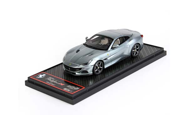 FERRARI PORTOFINO M SPIDER CLOSED ROOF TITANIUM GREY METAL / ФЕРРАРИ ПОРТОФИНО М СПАЙДЕР ЗАКРЫТАЯ КРЫША МЕТАЛ 1:43 СЕРЫЙ
