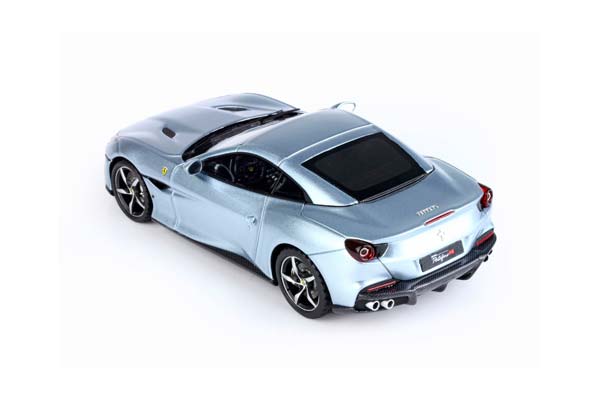 FERRARI PORTOFINO M SPIDER CLOSED ROOF GRIGIO ALLOY / ФЕРРАРИ ПОРТОФИНО М СПАЙДЕР ЗАКРЫТАЯ КРЫША 1:43 СЕРЫЙ — фото 4