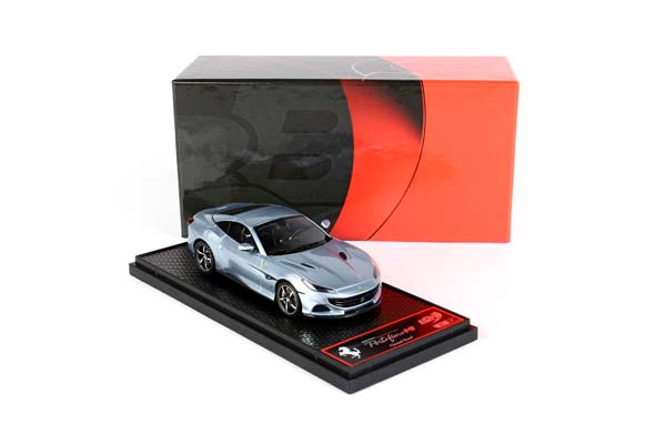 FERRARI PORTOFINO M SPIDER CLOSED ROOF GRIGIO ALLOY / ФЕРРАРИ ПОРТОФИНО М СПАЙДЕР ЗАКРЫТАЯ КРЫША 1:43 СЕРЫЙ — фото 7