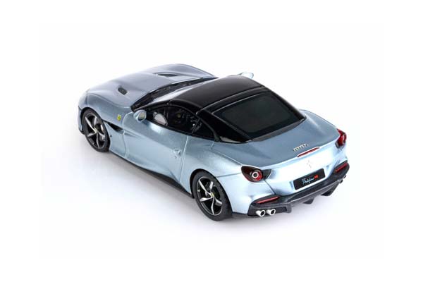 FERRARI PORTOFINO M SPIDER CLOSED ROOF GRIGIO ALLOY / ФЕРРАРИ ПОРТОФИНО М СПАЙДЕР ЗАКРЫТАЯ КРЫША 1:43 СЕРЫЙ — фото 4