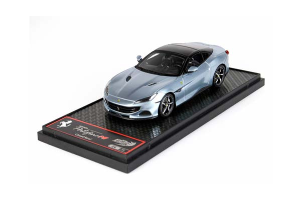 FERRARI PORTOFINO M SPIDER CLOSED ROOF GRIGIO ALLOY / ФЕРРАРИ ПОРТОФИНО М СПАЙДЕР ЗАКРЫТАЯ КРЫША 1:43 СЕРЫЙ