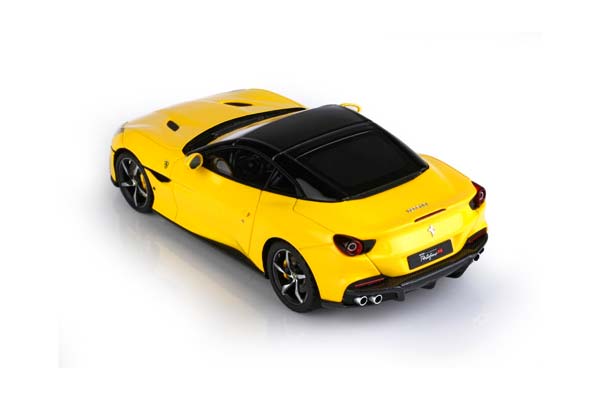 FERRARI PORTOFINO M SPIDER CLOSED ROOF GIALLO MODENA / ФЕРРАРИ ПОРТОФИНО М СПАЙДЕР ЗАКРЫТАЯ КРЫША 1:43 ЖЕЛТЫЙ — фото 4