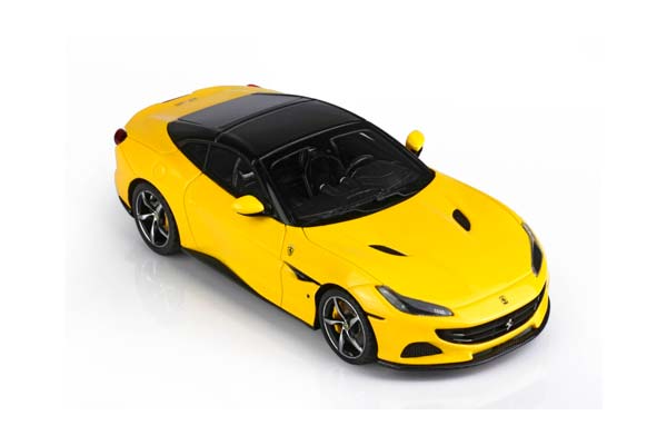 FERRARI PORTOFINO M SPIDER CLOSED ROOF GIALLO MODENA / ФЕРРАРИ ПОРТОФИНО М СПАЙДЕР ЗАКРЫТАЯ КРЫША 1:43 ЖЕЛТЫЙ — фото 5