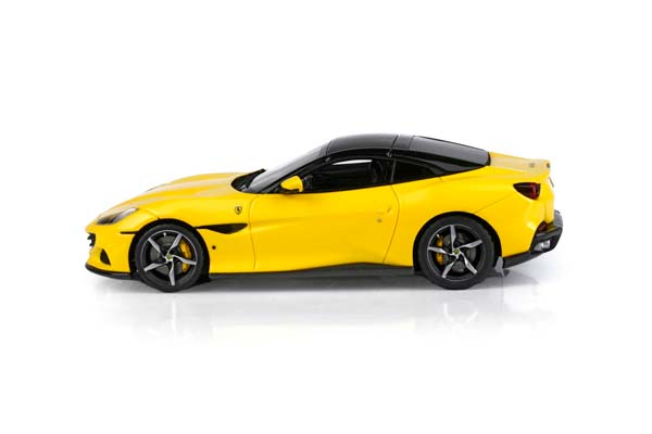 FERRARI PORTOFINO M SPIDER CLOSED ROOF GIALLO MODENA / ФЕРРАРИ ПОРТОФИНО М СПАЙДЕР ЗАКРЫТАЯ КРЫША 1:43 ЖЕЛТЫЙ — фото 6