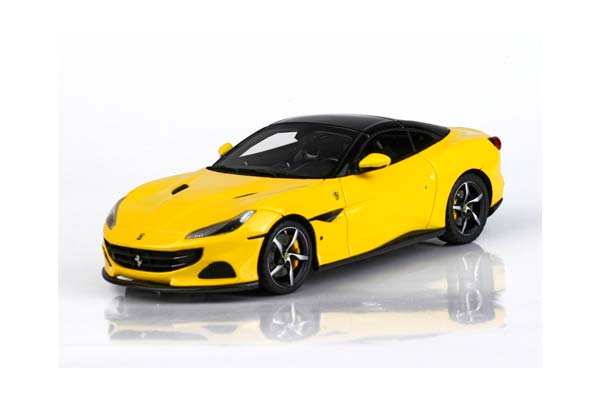 FERRARI PORTOFINO M SPIDER CLOSED ROOF GIALLO MODENA / ФЕРРАРИ ПОРТОФИНО М СПАЙДЕР ЗАКРЫТАЯ КРЫША 1:43 ЖЕЛТЫЙ — фото 7