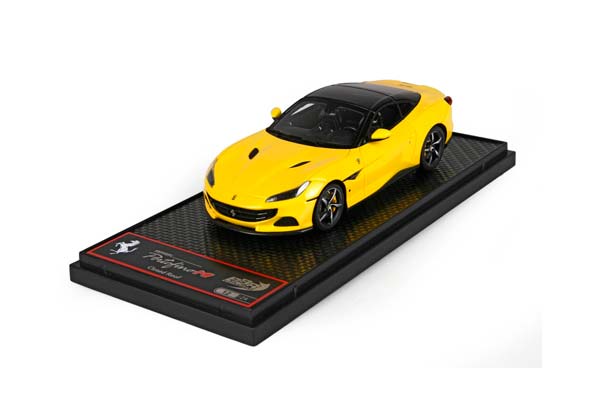 FERRARI PORTOFINO M SPIDER CLOSED ROOF GIALLO MODENA / ФЕРРАРИ ПОРТОФИНО М СПАЙДЕР ЗАКРЫТАЯ КРЫША 1:43 ЖЕЛТЫЙ