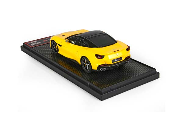 FERRARI PORTOFINO M SPIDER CLOSED ROOF GIALLO MODENA / ФЕРРАРИ ПОРТОФИНО М СПАЙДЕР ЗАКРЫТАЯ КРЫША 1:43 ЖЕЛТЫЙ — фото 2