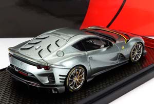 FERRARI 812 COMPETIZIONE (2021), GRIGIO COBURN - YELLOW GREY MET — фото 2