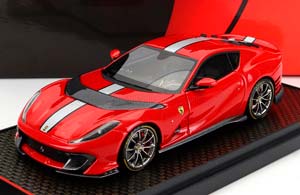 FERRARI 812 COMPETIZIONE (2021), ROSSO CORSA 322 - SILVER RED