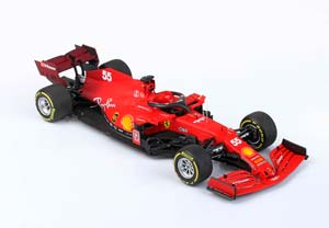 FERRARI F1 SF21 TEAM SCUDERIA FERRARI MISSION WINNOW #55 C.SAINZ EMILIA ROMAGNA ITALY GP (2021) — фото 2