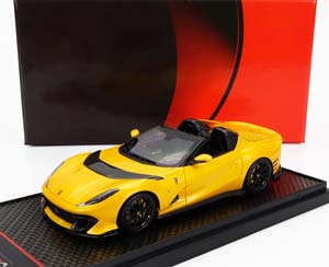 FERRARI 812 COMPETIZIONE A SPIDER (2022) - SILVER WHEELS, GIALLO TRISTRATO - YELLOW MET