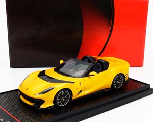 FERRARI 812 COMPETIZIONE A SPIDER (2022) - BLACK WHEELS, GIALLO TRISTRATO - YELLOW MET