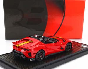 FERRARI 812 COMPETIZIONE A SPIDER (2022) - BLACK WHEELS, ROSSO CORSA 322 - RED YELLOW — фото 2