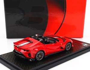 FERRARI 812 COMPETIZIONE A SPIDER (2022) - SILVER WHEELS, ROSSO CORSA 322 - RED SILVER — фото 2