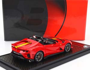 FERRARI 812 COMPETIZIONE A SPIDER (2022) - SILVER WHEELS, ROSSO CORSA 322 - RED YELLOW — фото 2