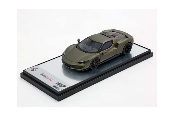 FERRARI 296 GTB VERDE MANZONI MATT / ФЕРРАРИ 296 ГТБ МАНЗОНИ МАТТ 1:43 ЗЕЛЕНЫЙ