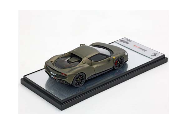 FERRARI 296 GTB VERDE MANZONI MATT / ФЕРРАРИ 296 ГТБ МАНЗОНИ МАТТ 1:43 ЗЕЛЕНЫЙ — фото 2