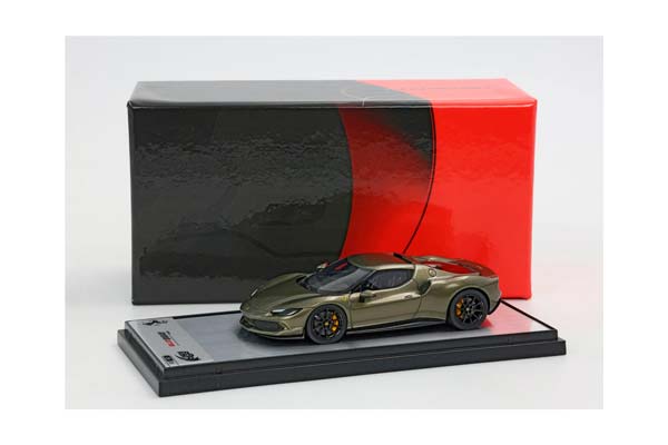 FERRARI 296 GTB VERDE MANZONI GLOSS / ФЕРРАРИ 296 ГТБ МАНЗОНИ ГЛОСС 1:43 ЗЕЛЕНЫЙ — фото 3