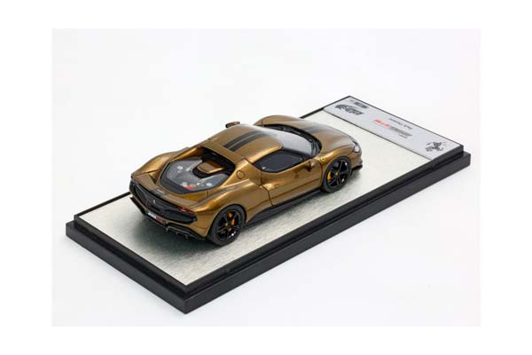 FERRARI 296 ASSETTO FIORANO VERDE VOLTERRA GLOSS / ФЕРРАРИ 296 АССЕТТО ВОЛТЕРРА ГЛОСС 1:43 ЗЕЛЕНЫЙ — фото 2